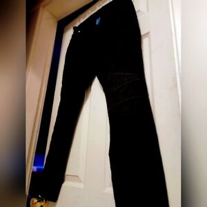 Juniors Arizona Jean Company Textured Black Stretch Pants Size 9